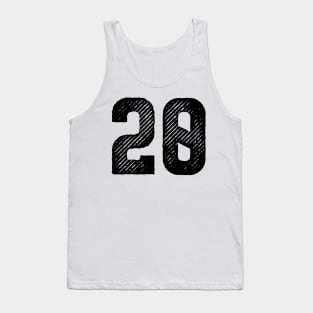 Rough Number 20 Tank Top